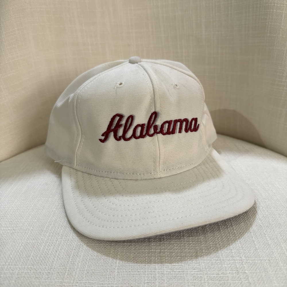 Vintage Alabama Crimson Tide Hat Cap New Era‎ Dupont Visor Pro Model Snapback